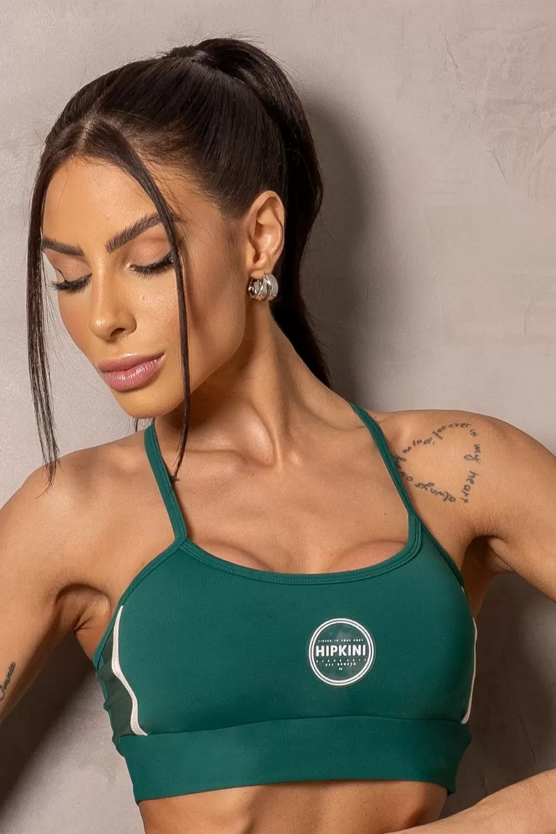 Hipkini - Green Sunrise Top with Rubber - 33331036 Hipkini - Green Sunrise Top with Rubber - 33331036