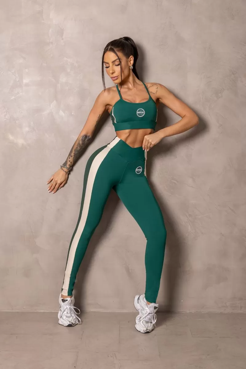 Hipkini - Green Sunrise Top with Rubber - 33331036 Hipkini - Green Sunrise Top with Rubber - 33331036