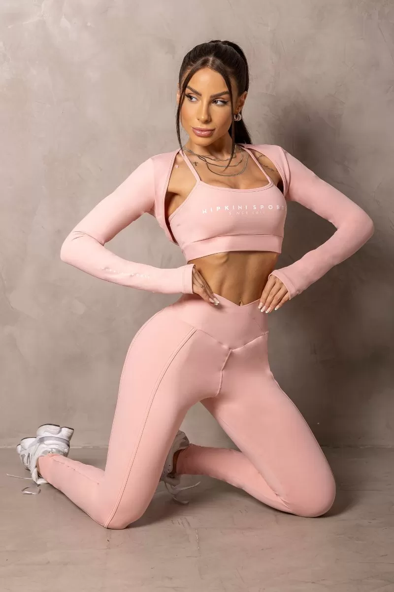 Hipkini - Pink Sunrise Blouse Long Sleeve - 33331035