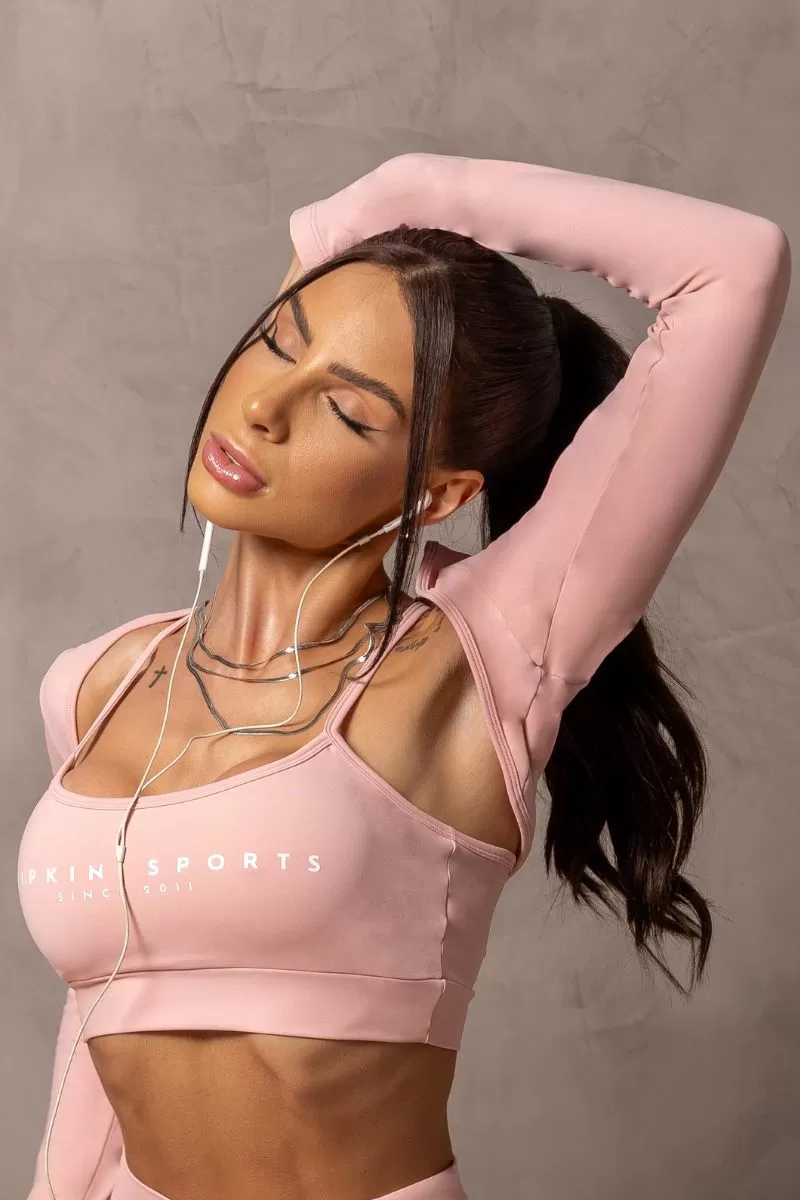 Hipkini - Pink Sunrise Blouse Long Sleeve - 33331035