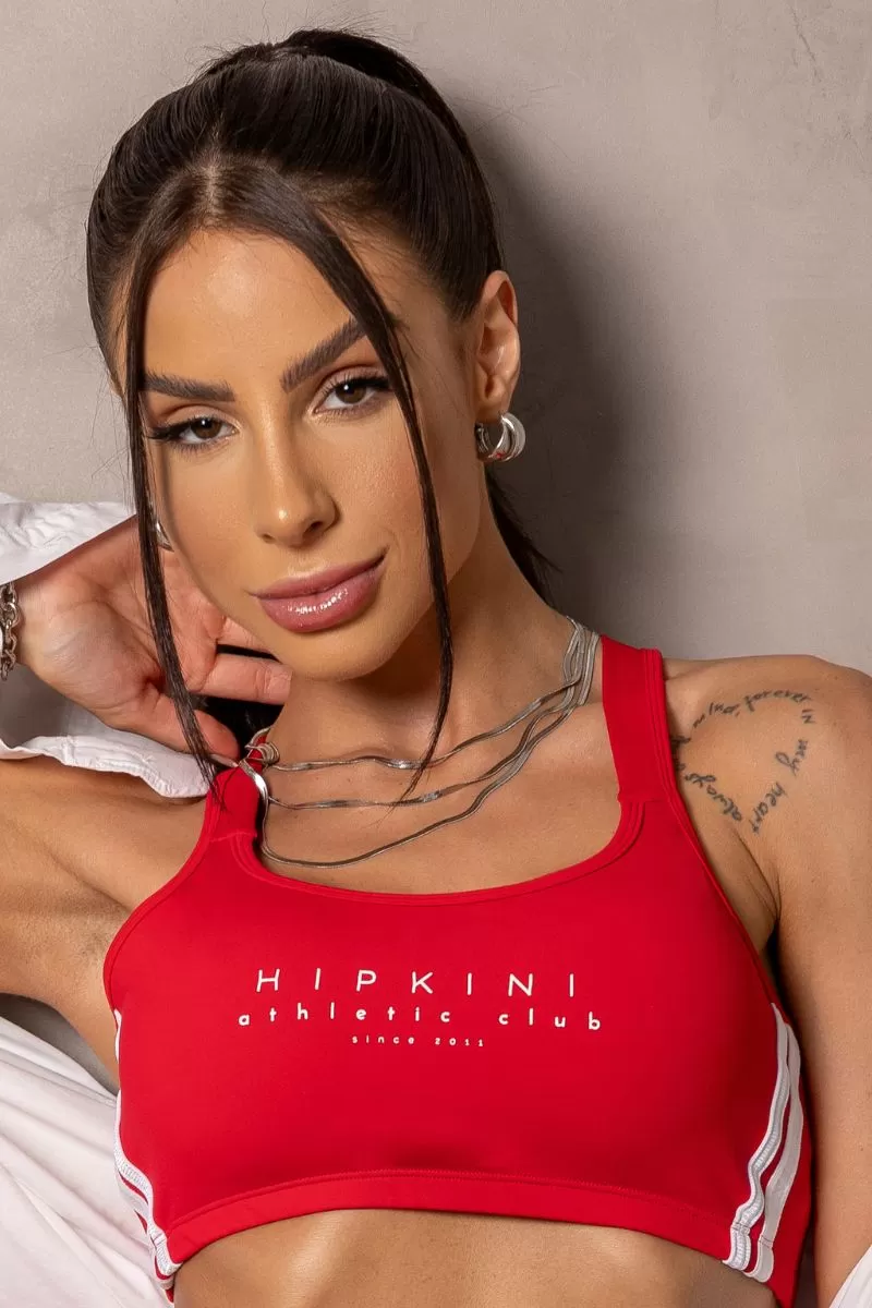 Hipkini - Red Sunrise Top with Cross Straps - 33331023 Hipkini - Red Sunrise Top with Cross Straps - 33331023