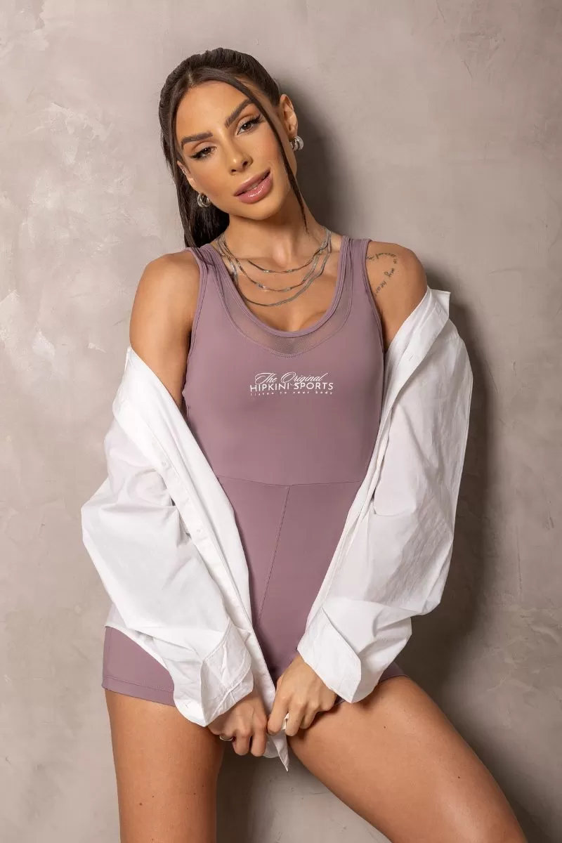 Hipkini - Sunrise Old Rose Romper with tulle - 33331018