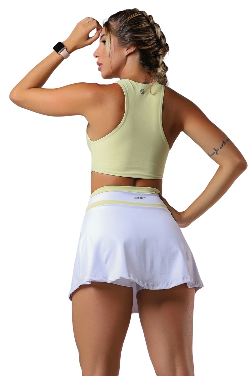 Garotafit - Candy Yellow Trill Top - TOB91JC Garotafit - Candy Yellow Trill Top - TOB91JC