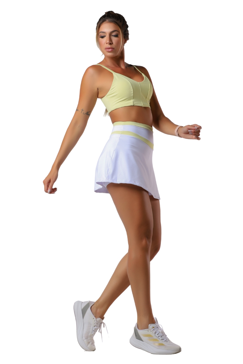 Garotafit - Candy Yellow Dizzy Shorts - SAB26BRJC Garotafit - Candy Yellow Dizzy Shorts - SAB26BRJC
