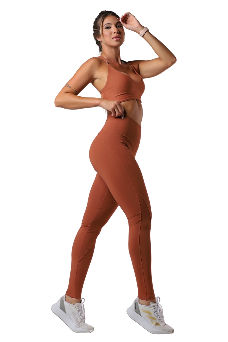 Garotafit - Peppy Hazelnut Pants - FUS489NA Garotafit - Peppy Hazelnut Pants - FUS489NA