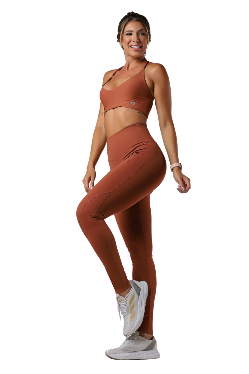 Garotafit - Peppy Hazelnut Pants - FUS489NA Garotafit - Peppy Hazelnut Pants - FUS489NA