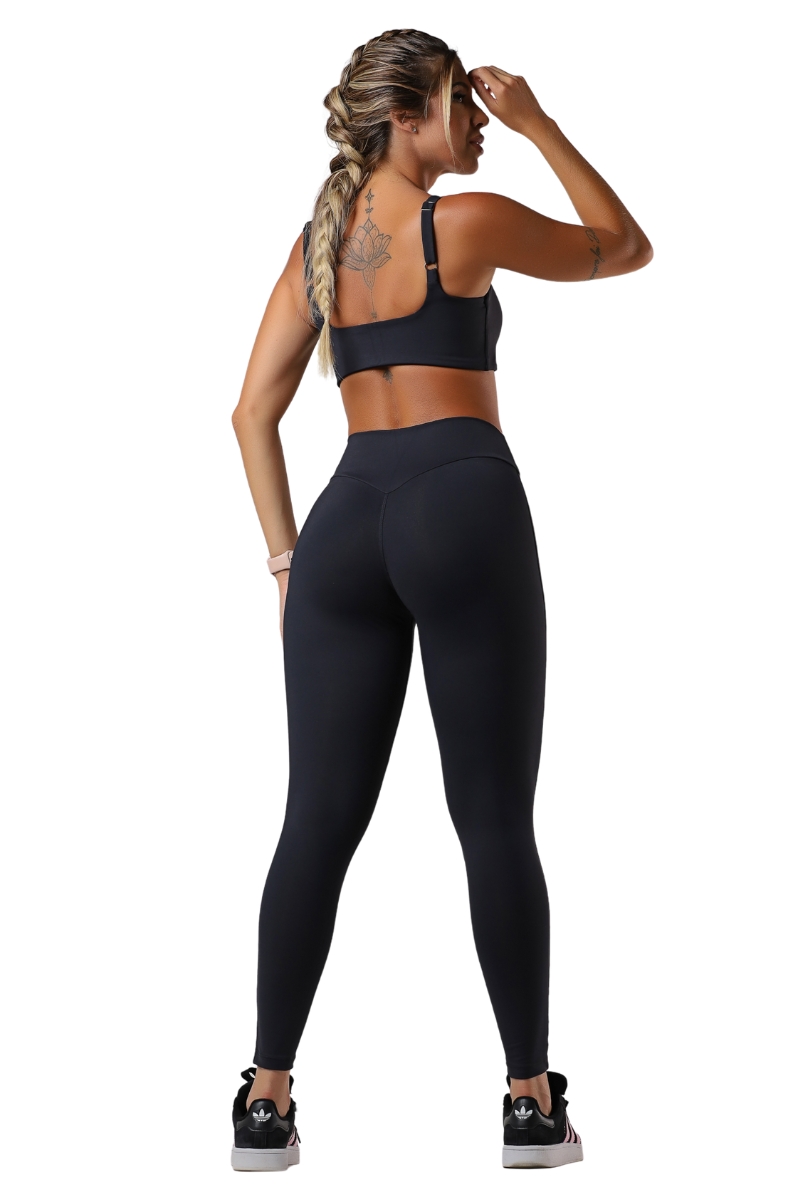 Garotafit - Black Bless Pants - FUS494A Garotafit - Black Bless Pants - FUS494A