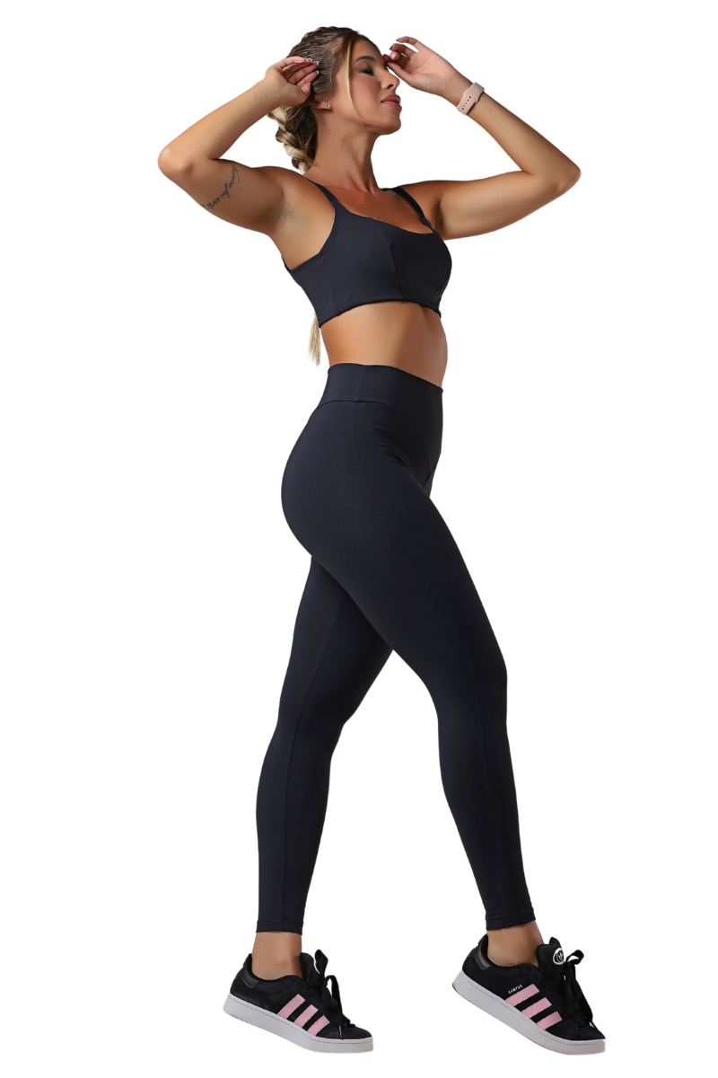 Garotafit - Black Bless Pants - FUS494A Garotafit - Black Bless Pants - FUS494A