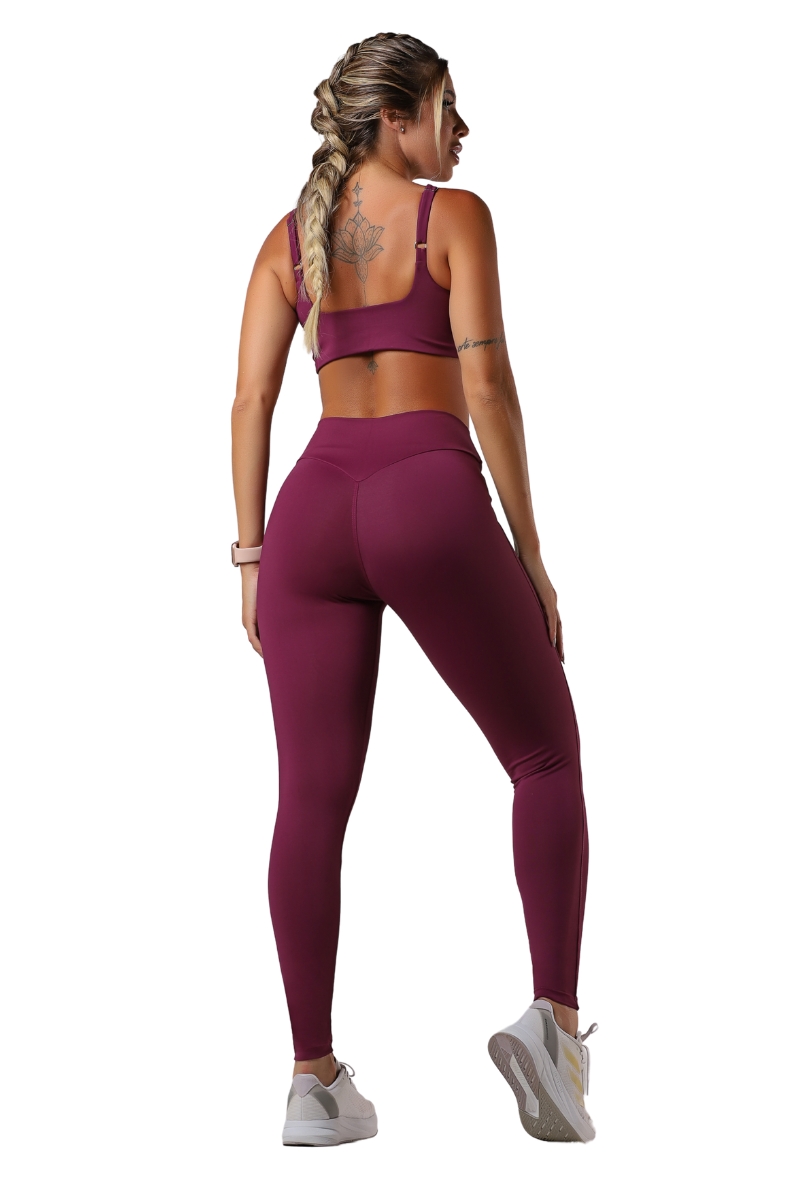 Garotafit - Wine Bless Pants - FUS494VI Garotafit - Wine Bless Pants - FUS494VI