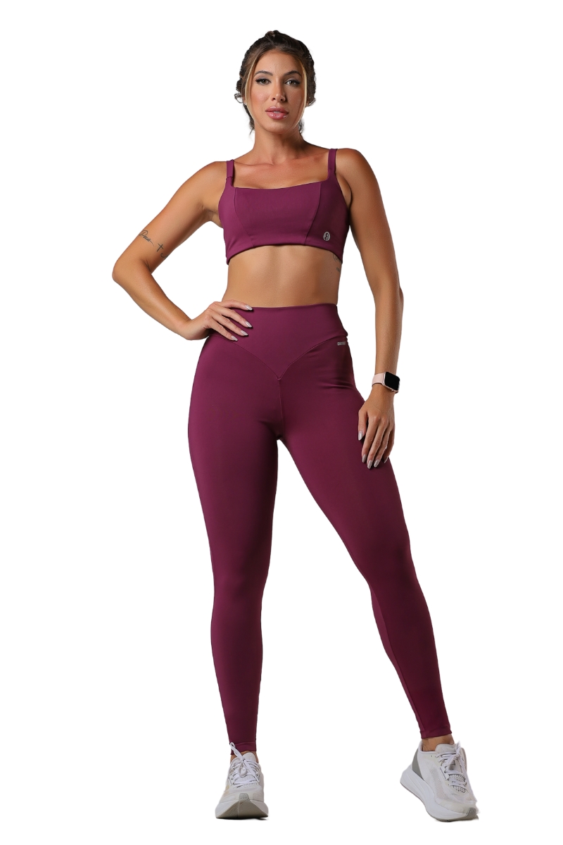 Garotafit - Wine Bless Pants - FUS494VI Garotafit - Wine Bless Pants - FUS494VI