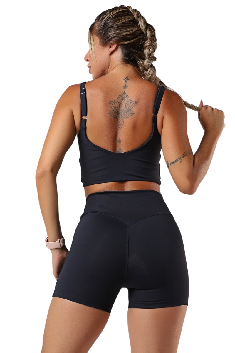 Garotafit - Black Bless Top - TOB106A Garotafit - Black Bless Top - TOB106A