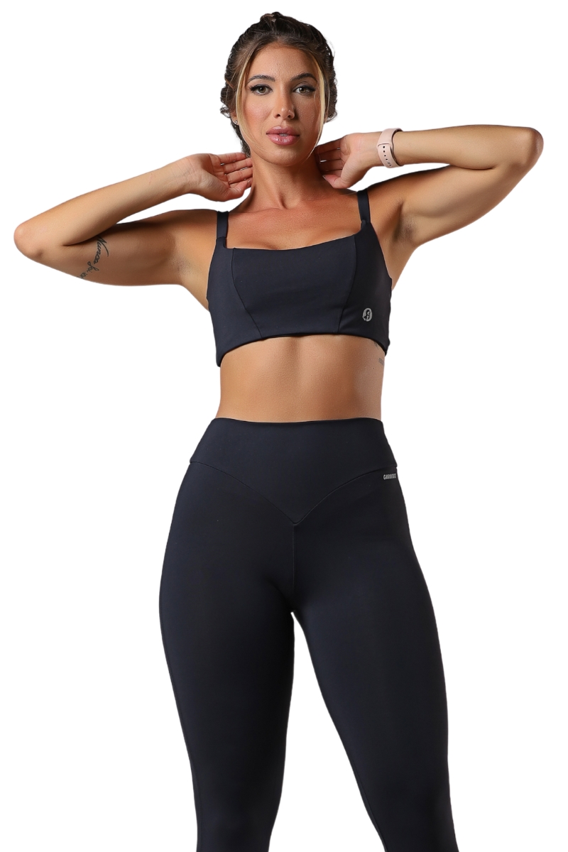 Garotafit - Black Blessed Top - TOB107A