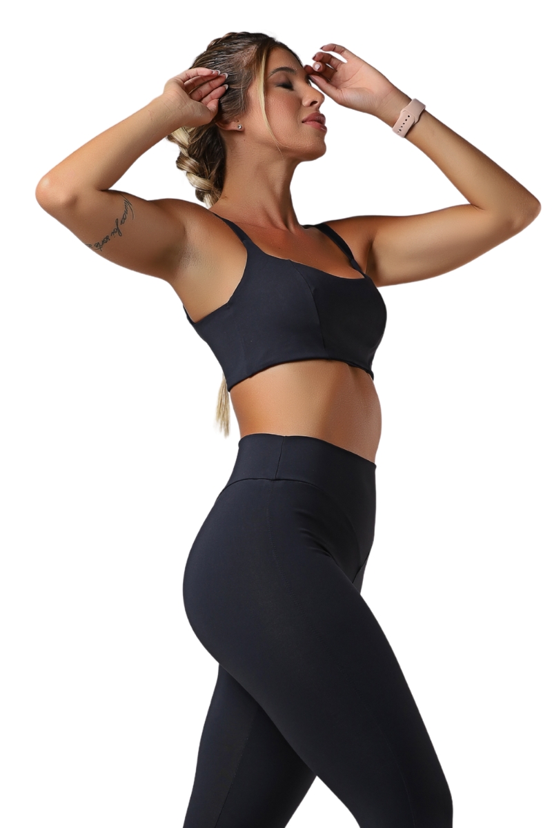 Garotafit - Black Blessed Top - TOB107A Garotafit - Black Blessed Top - TOB107A