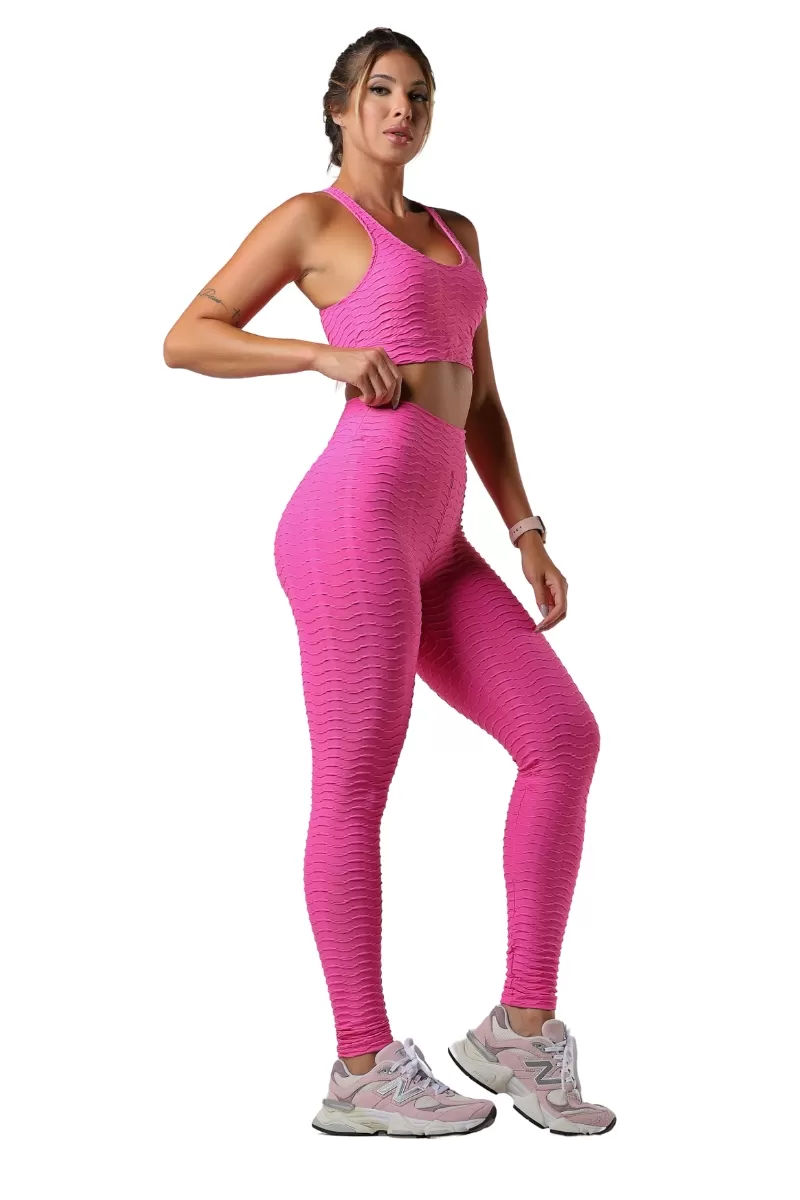 Garotafit - Genovesi Pink Set - FCS313DP