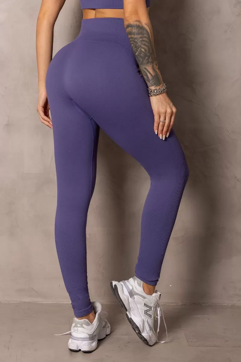 Hipkini - Seamless Sunrise Purple Leggings - 33331188