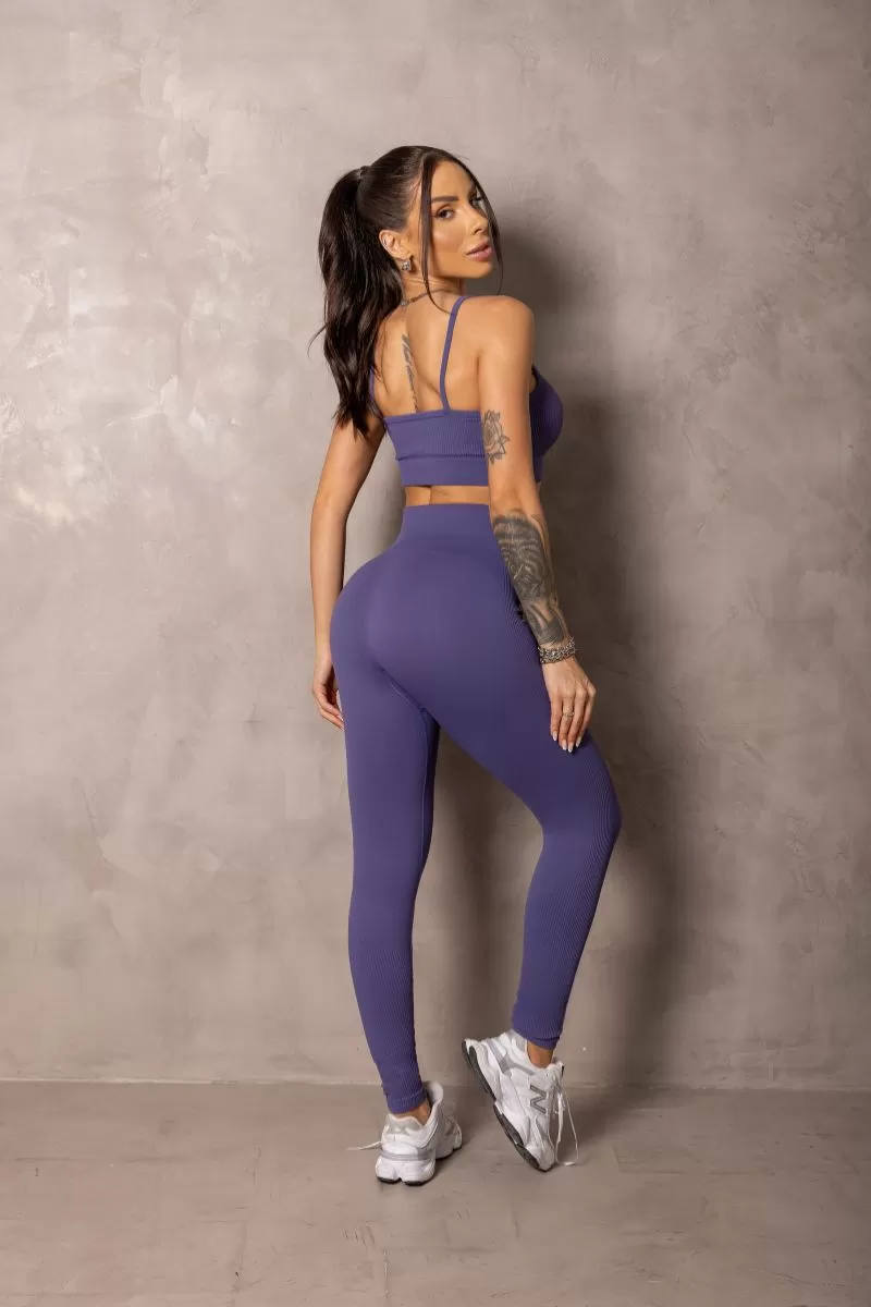 Hipkini - Seamless Sunrise Purple Leggings - 33331188