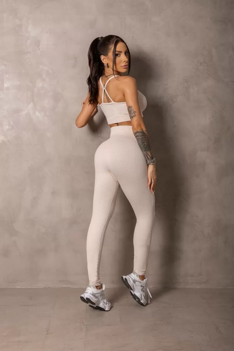 Hipkini - Seamless Sunrise Beige Leggings - 33331198
