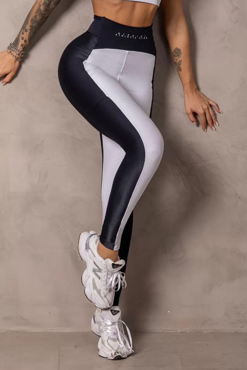 Hipkini - Sunrise Black & White Silk Leggings - 33331015