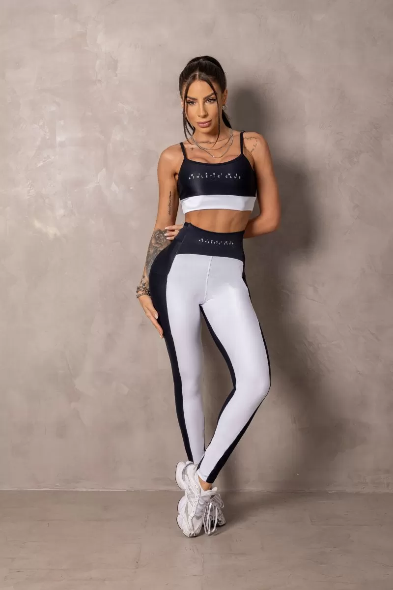 Hipkini - Sunrise Black & White Top with silk - 33331014 Hipkini - Sunrise Black & White Top with silk - 33331014