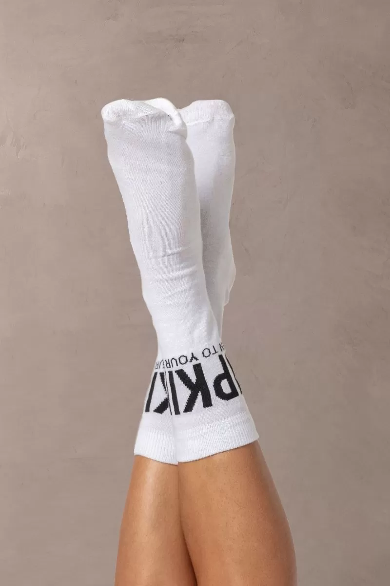 Hipkini - White Sunrise Socks - 33331094