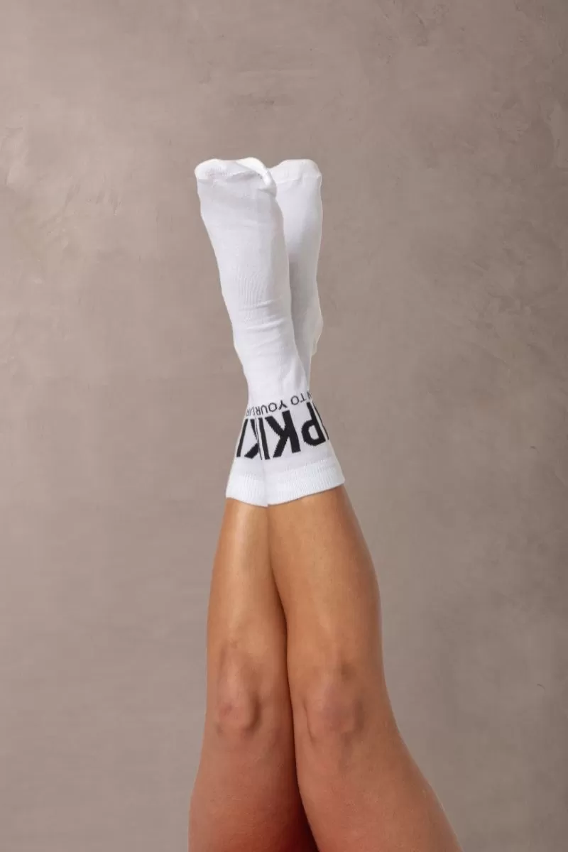 Hipkini - White Sunrise Socks - 33331094