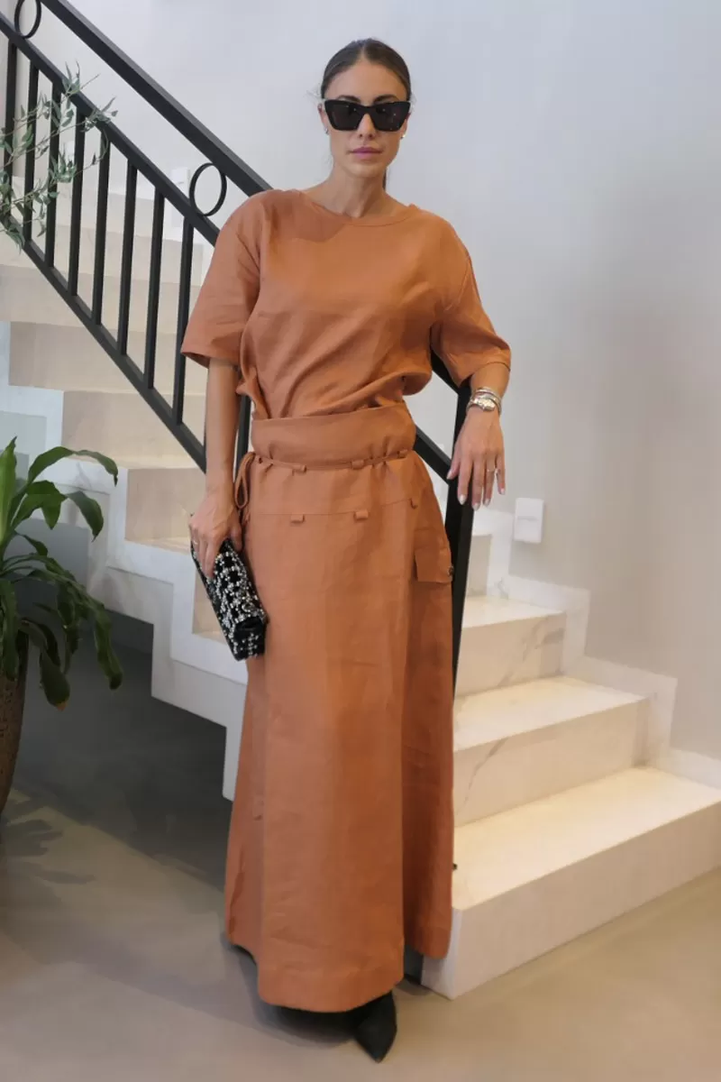 Hidrogênio - EARTH UTILITY LONG SKIRT - 20406332 Hidrogênio - EARTH UTILITY LONG SKIRT - 20406332
