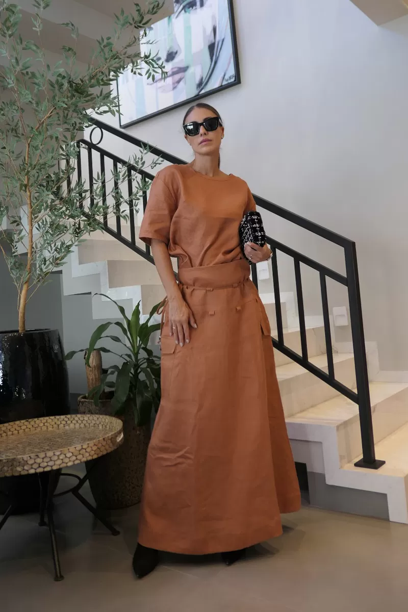 Hidrogênio - EARTH UTILITY LONG SKIRT - 20406332 Hidrogênio - EARTH UTILITY LONG SKIRT - 20406332