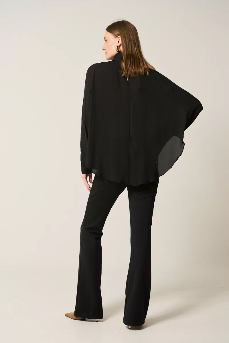 Hidrogênio - BLACK BAT SLEEVE BLOUSE - 20288001 Hidrogênio - BLACK BAT SLEEVE BLOUSE - 20288001