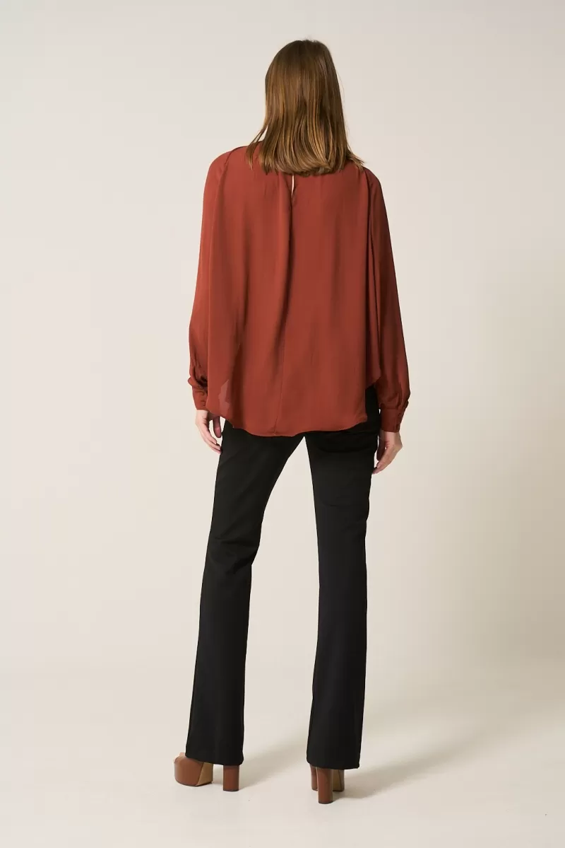 Hidrogênio - RED EARTH BAT SLEEVE BLOUSE - 20288578 Hidrogênio - RED EARTH BAT SLEEVE BLOUSE - 20288578