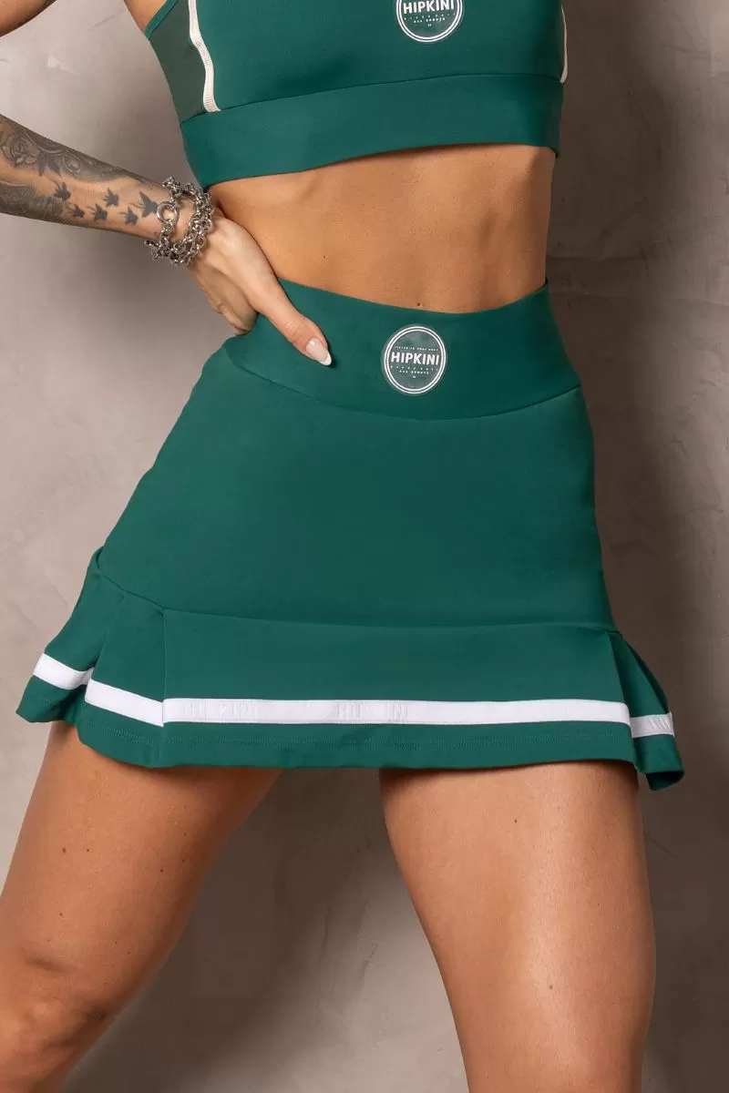 Hipkini - Sunrise Green Pleated Shorts - 33331038