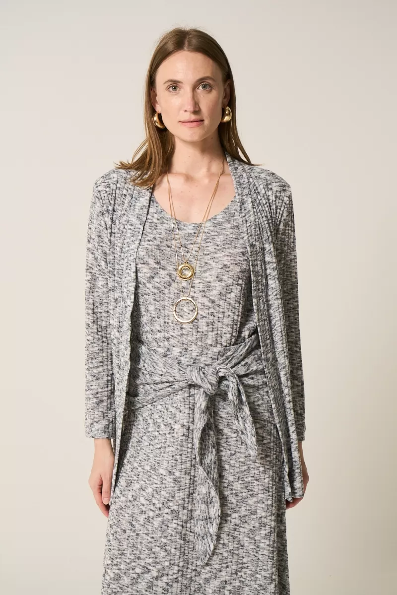 Hidrogênio - LONG GREY TWIN SET - 20381030 Hidrogênio - LONG GREY TWIN SET - 20381030