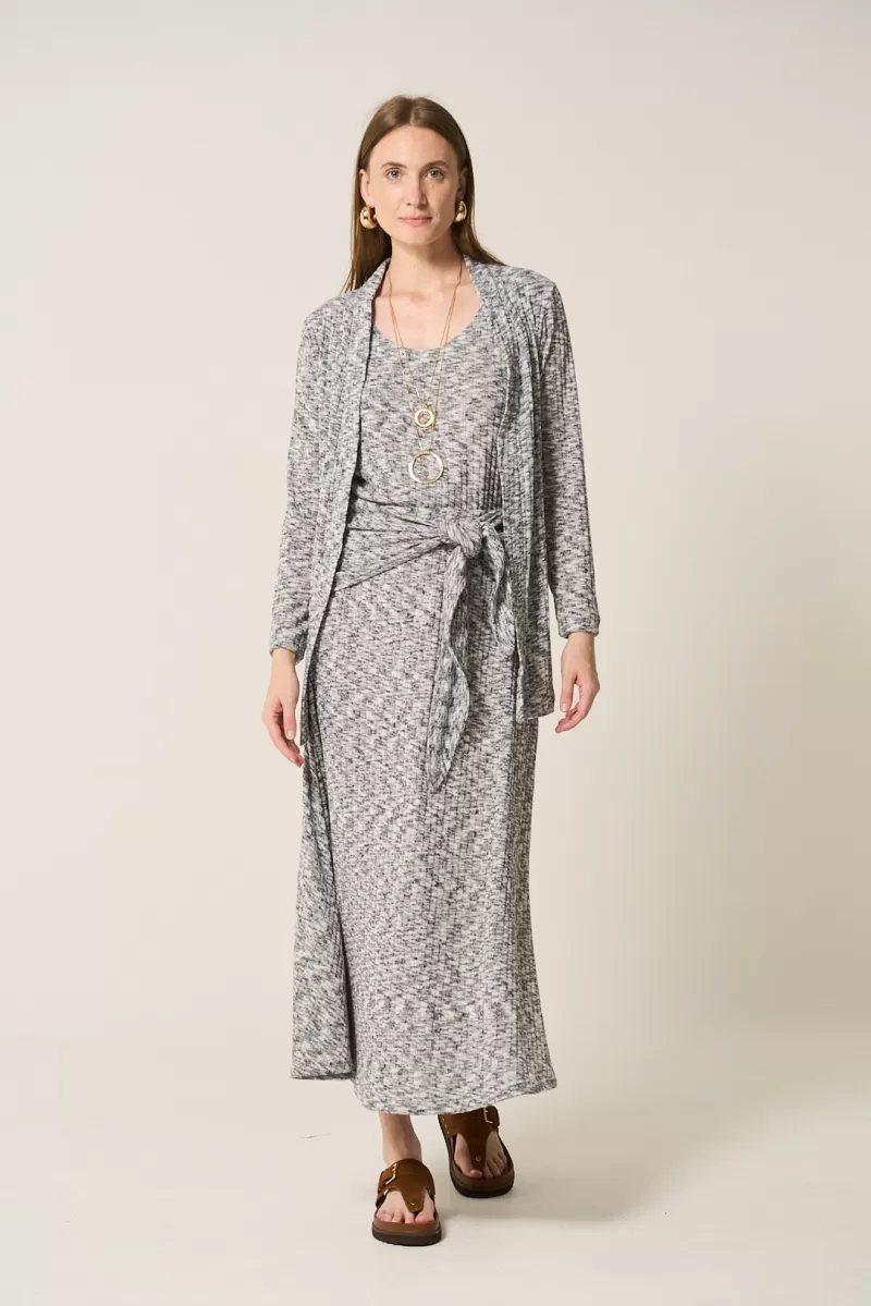 Hidrogênio - GODDESS SKIRT WITH BELT TO TIE GRAY - 20389030 Hidrogênio - GODDESS SKIRT WITH BELT TO TIE GRAY - 20389030