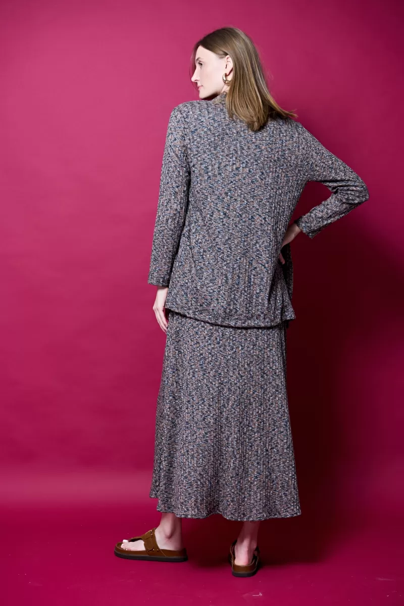 Hidrogênio - GODDESS SKIRT WITH BELT TO TIE BROWN - 20389031 Hidrogênio - GODDESS SKIRT WITH BELT TO TIE BROWN - 20389031