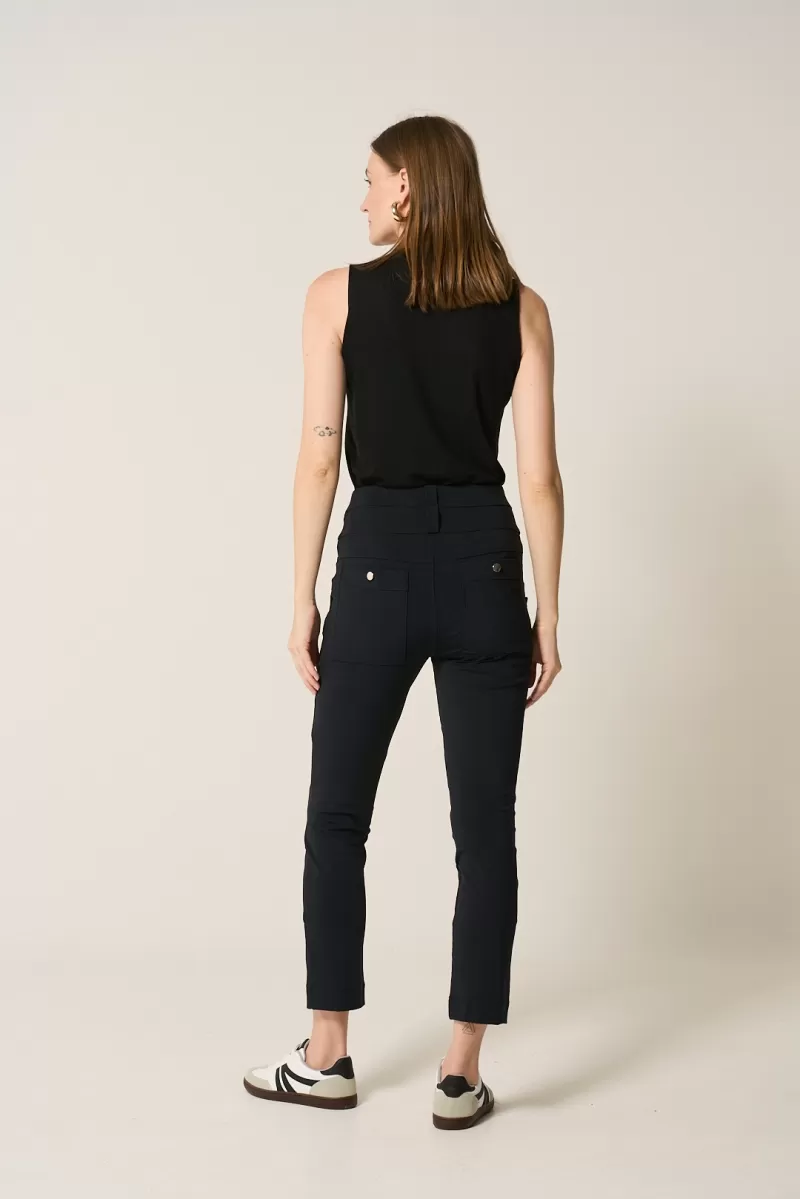 Hidrogênio - BLACK CREWNECK TANK TOP - 20380001 Hidrogênio - BLACK CREWNECK TANK TOP - 20380001
