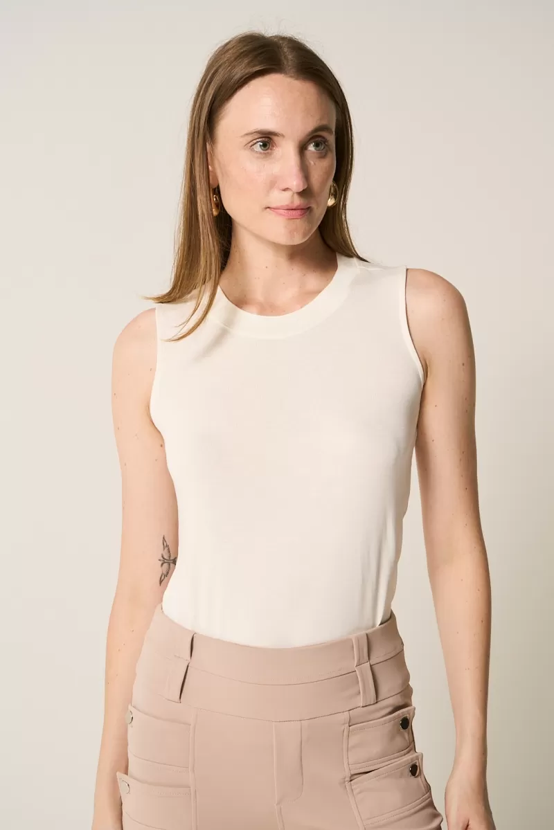 Hidrogênio - OFF WHITE CREW NECK TANK TOP - 20380018 Hidrogênio - OFF WHITE CREW NECK TANK TOP - 20380018