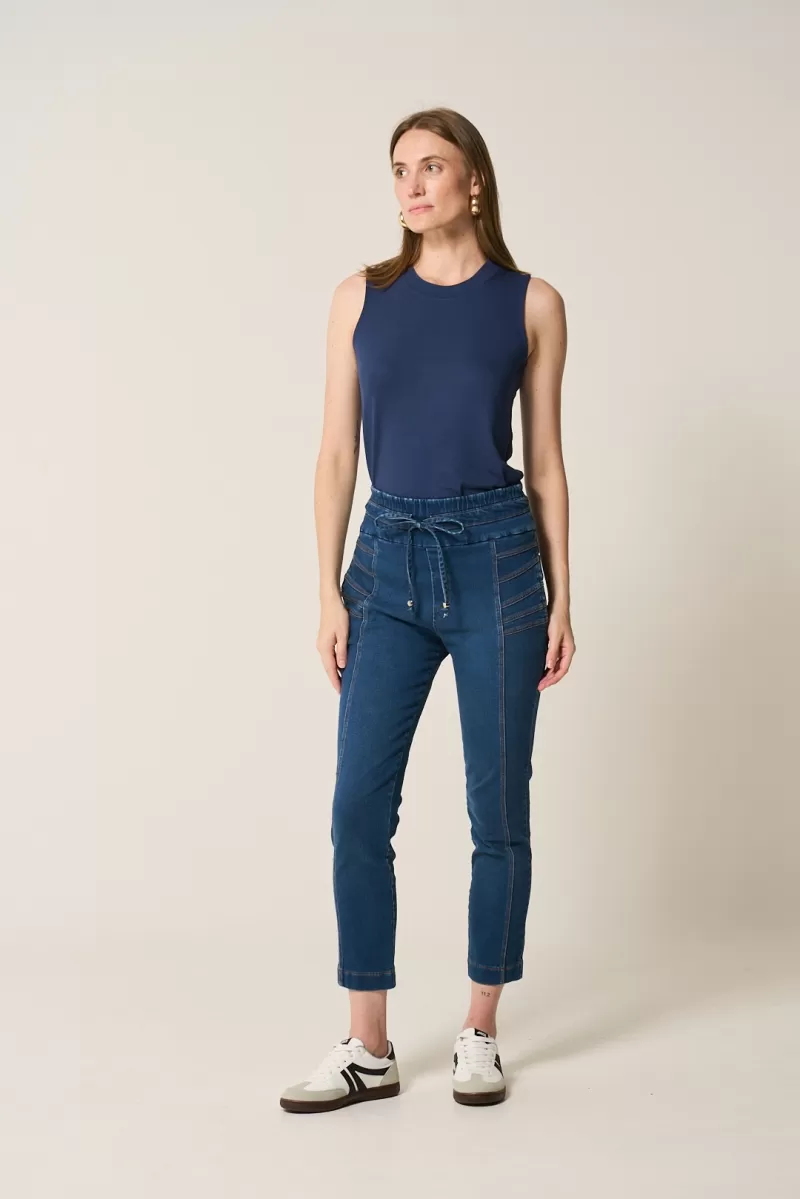 Hidrogênio - NAVY CREWNECK TANK TOP - 20380004 Hidrogênio - NAVY CREWNECK TANK TOP - 20380004