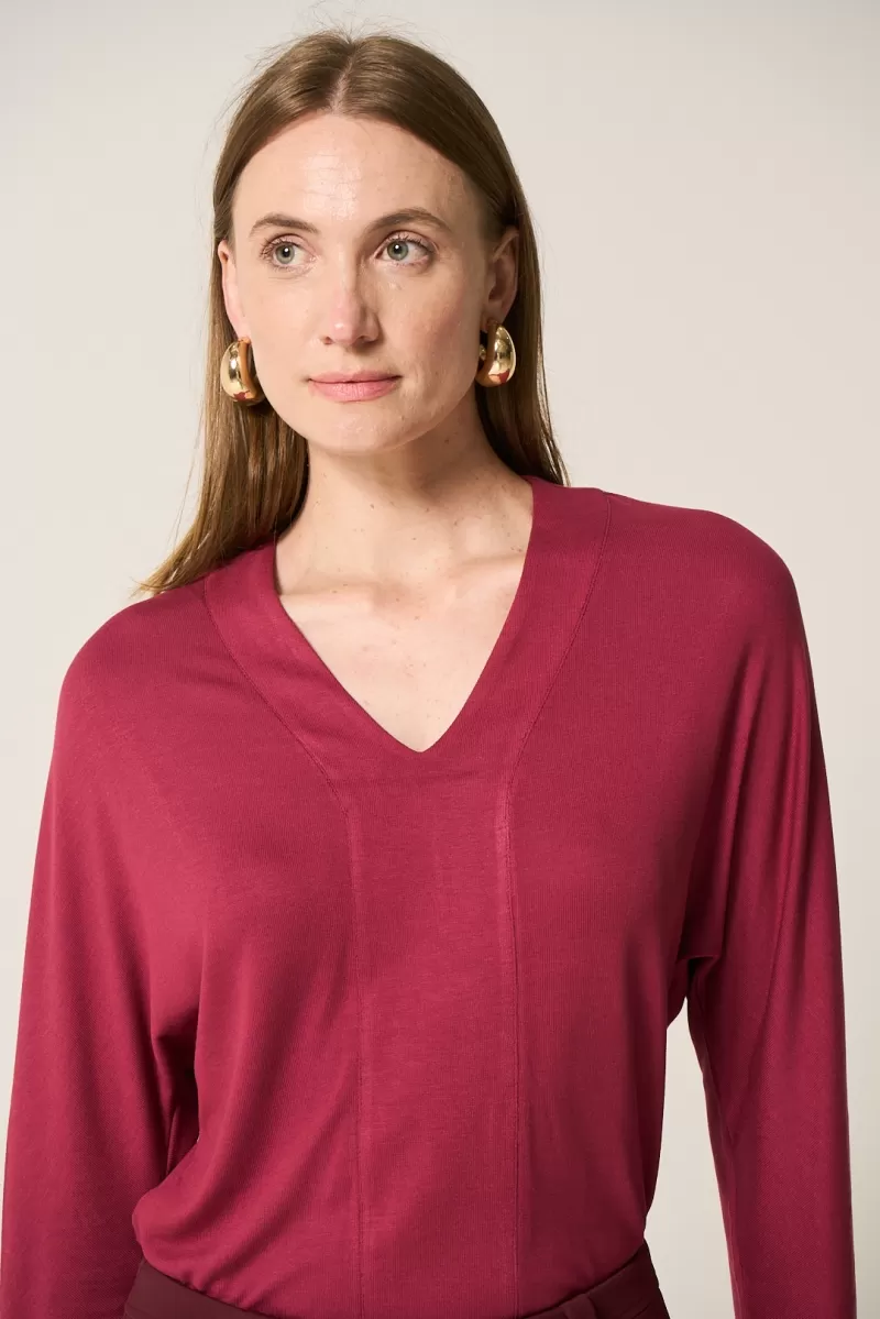 Hidrogênio - BROAD V-NECK OVERSIZED BLOUSE - 20375097 Hidrogênio - BROAD V-NECK OVERSIZED BLOUSE - 20375097