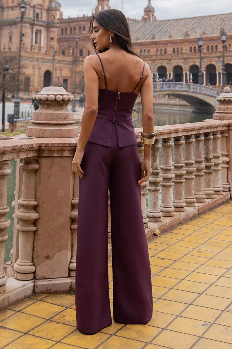 Dot Clothing - Set Dot Clothing Tailoring Pinstripe Grape - 2678UVA Dot Clothing - Set Dot Clothing Tailoring Pinstripe Grape - 2678UVA
