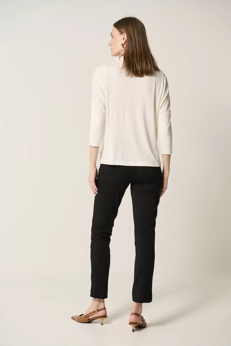 Hidrogênio - OFF-WHITE SQUARE BLOUSE WITH BOBO COLLAR - 20336018 Hidrogênio - OFF-WHITE SQUARE BLOUSE WITH BOBO COLLAR - 20336018