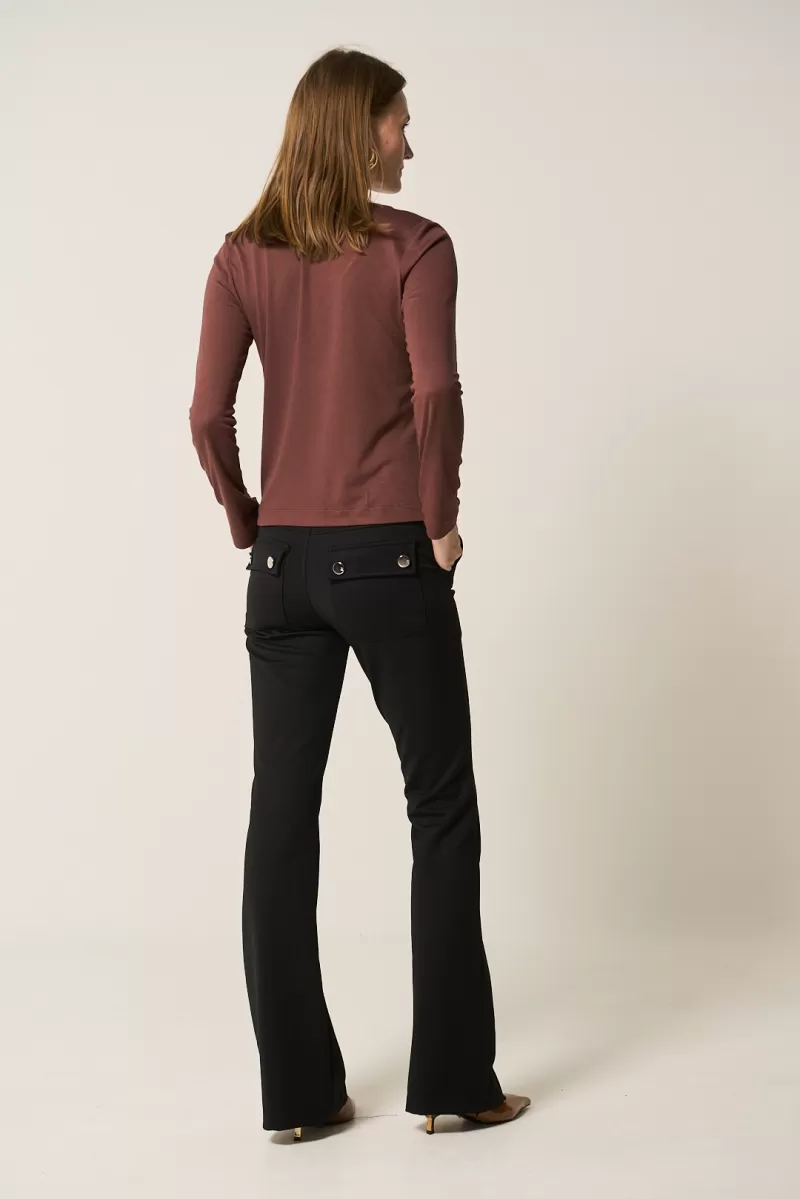 Hidrogênio - NUTELLA LONG SLEEVE V-NECK BLOUSE - 20362276 Hidrogênio - NUTELLA LONG SLEEVE V-NECK BLOUSE - 20362276