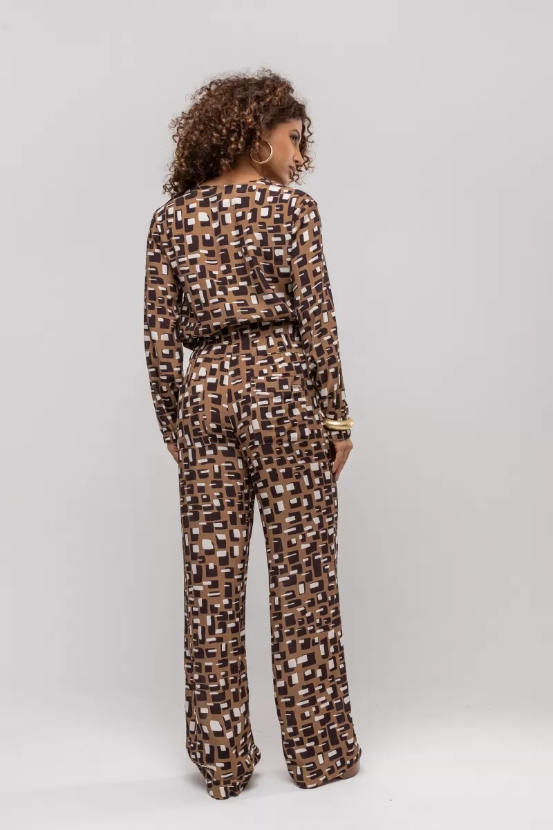 Hidrogênio - BLOUSE WITH PUFFED SLEEVES AND PRINTED BOW - 20443110 Hidrogênio - BLOUSE WITH PUFFED SLEEVES AND PRINTED BOW - 20443110