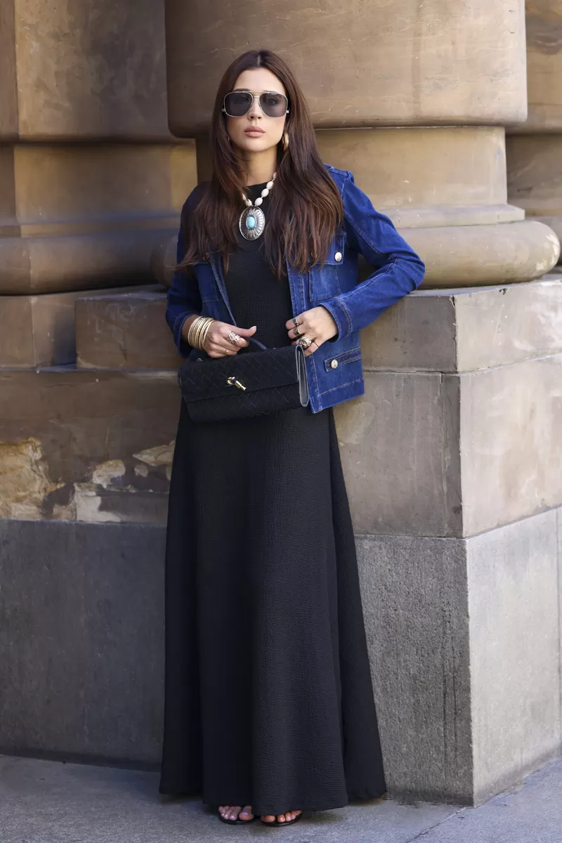 Hidrogênio - BLACK EVA CUT-OUT MIDI DRESS - 20432001 Hidrogênio - BLACK EVA CUT-OUT MIDI DRESS - 20432001