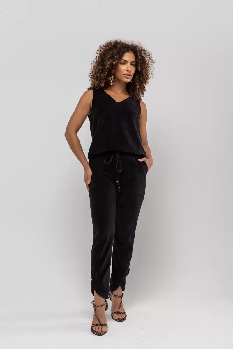 Hidrogênio - AMELIA BLACK OVERSIZED JOGGER PANTS - 20370001 Hidrogênio - AMELIA BLACK OVERSIZED JOGGER PANTS - 20370001