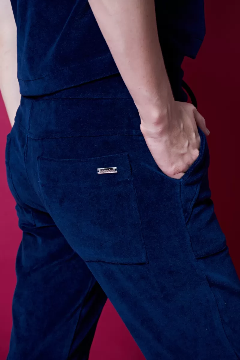 Hidrogênio - NAVY AMELIA OVERSIZED JOGGER PANTS - 20370004 Hidrogênio - NAVY AMELIA OVERSIZED JOGGER PANTS - 20370004
