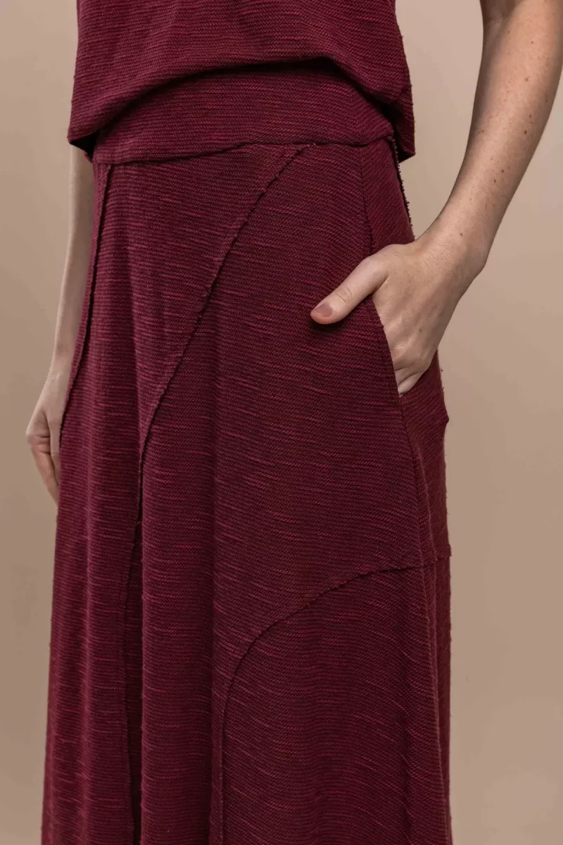 Hidrogênio - MIDI SKIRT WITH EDGED CUTOUTS - 20412097 Hidrogênio - MIDI SKIRT WITH EDGED CUTOUTS - 20412097