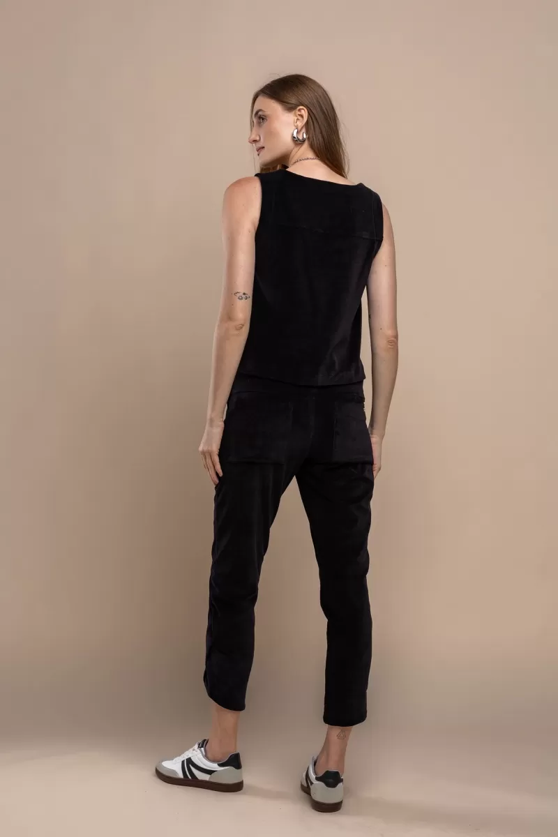 Hidrogênio - BLACK CUT-OUT TANK TOP - 20373001 Hidrogênio - BLACK CUT-OUT TANK TOP - 20373001