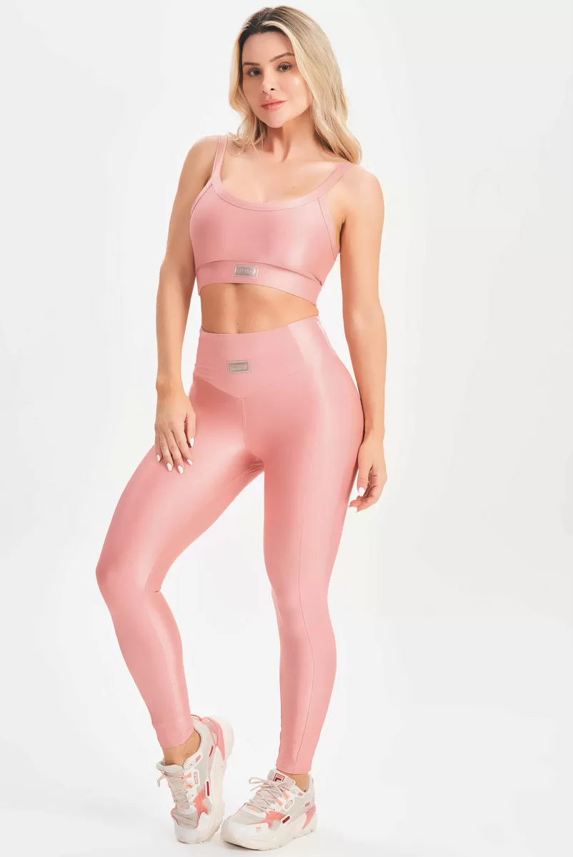 Lets Gym - Bright Rose Leggings - 2142BRS