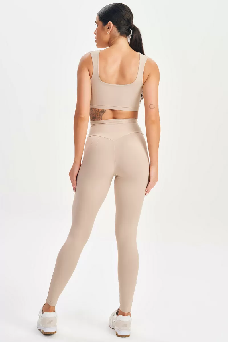 Lets Gym - Stylish Nude Leggings - 2570ND Lets Gym - Stylish Nude Leggings - 2570ND