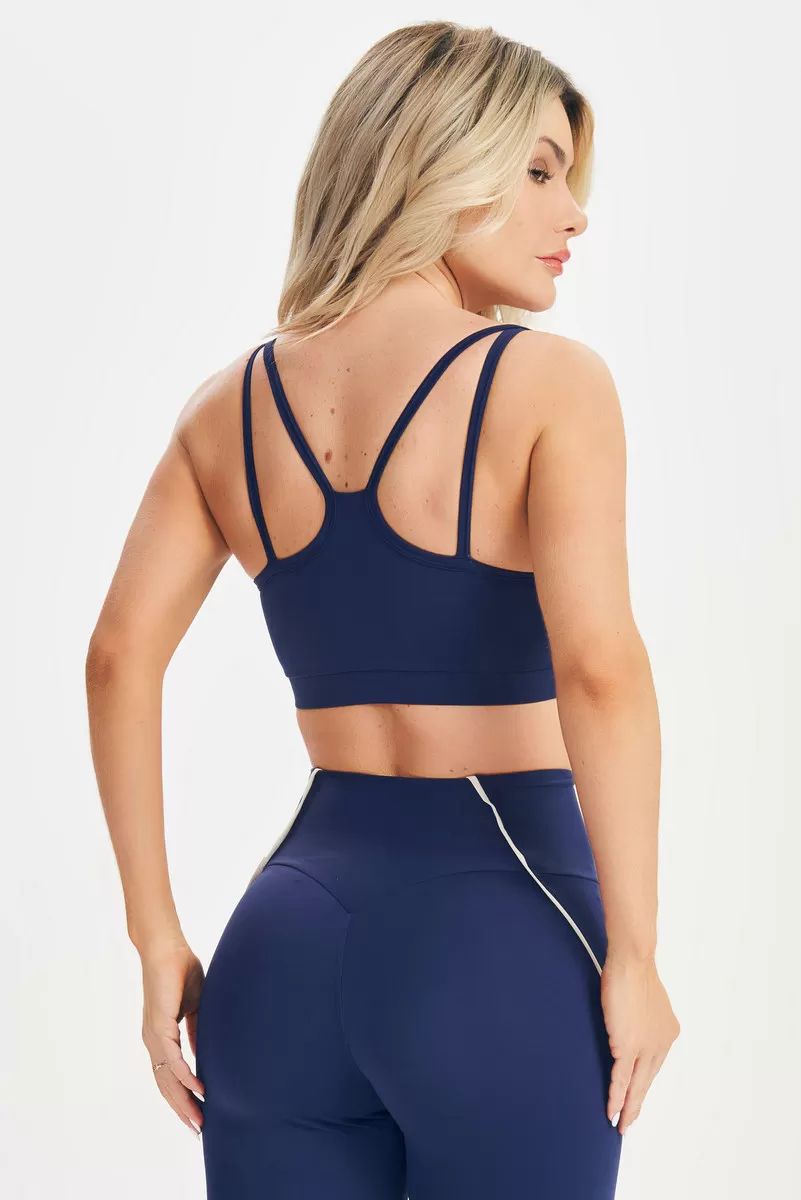 Lets Gym - Lets Basic Navy Blue Top - 2579AZM Lets Gym - Lets Basic Navy Blue Top - 2579AZM