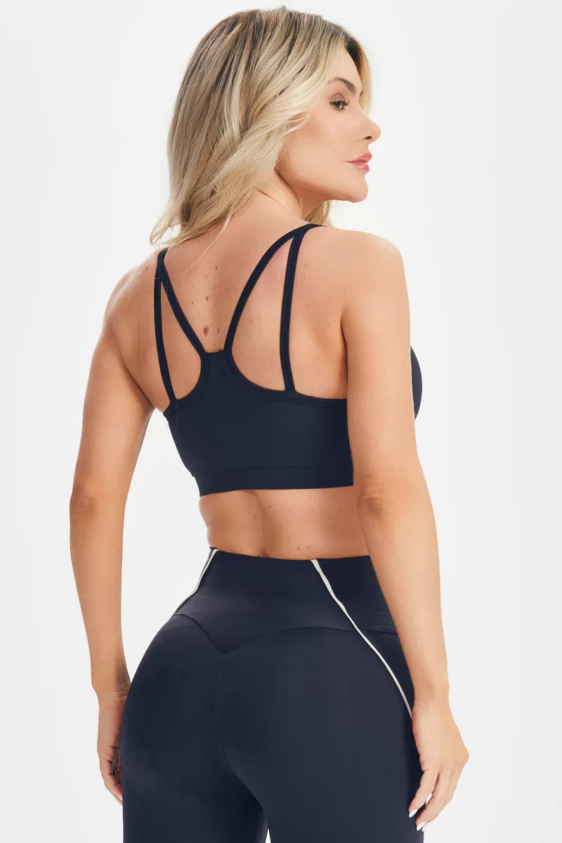 Lets Gym - Lets Basic Black Top - 2579PT